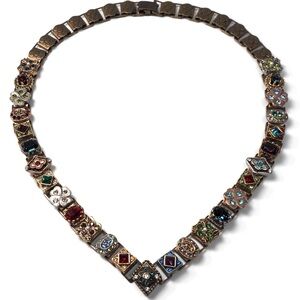 Sweet Romance Victorian Slider Charm Necklace